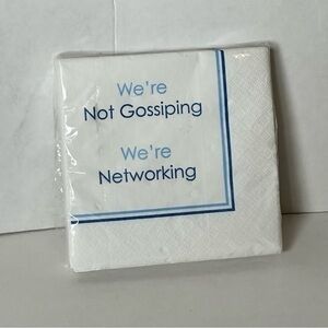 Haut Papier Happy Hour “GOSSIP” party napkins
